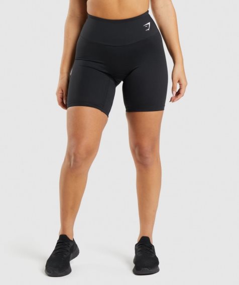 Women's Gymshark Training Cycling Shorts Black | NZ 8CMRYI